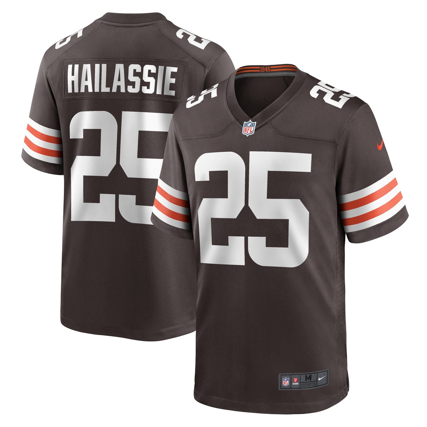 Kahlef Hailassie Cleveland Browns Nike Team Game Jersey - Brown
