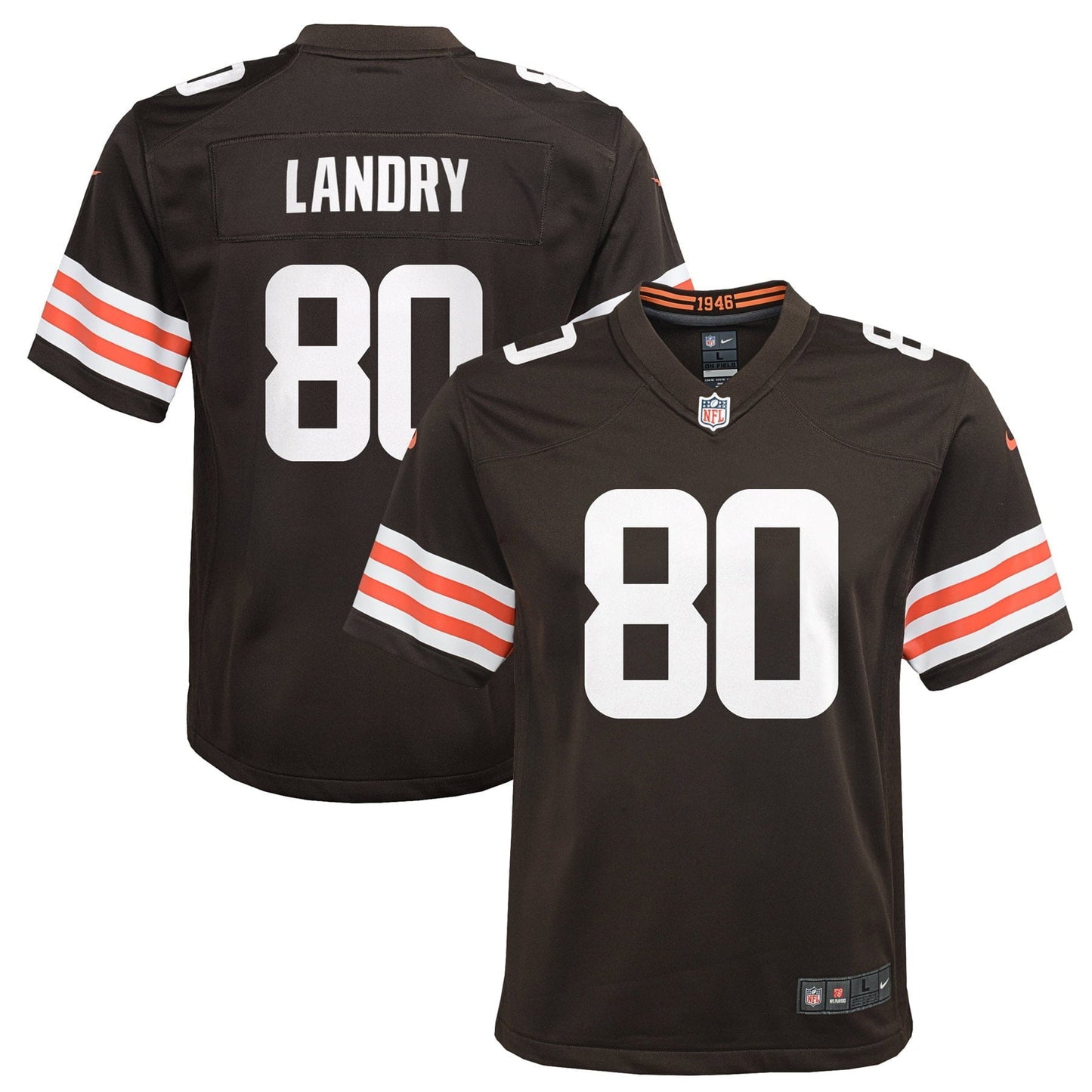 Youth Nike Jarvis Landry Brown Cleveland Browns Game Jersey