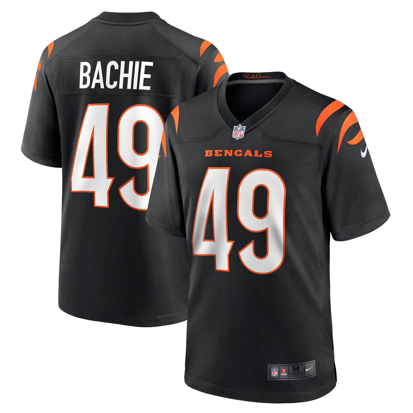 Joe Bachie Cincinnati Bengals Nike Game Jersey - Black